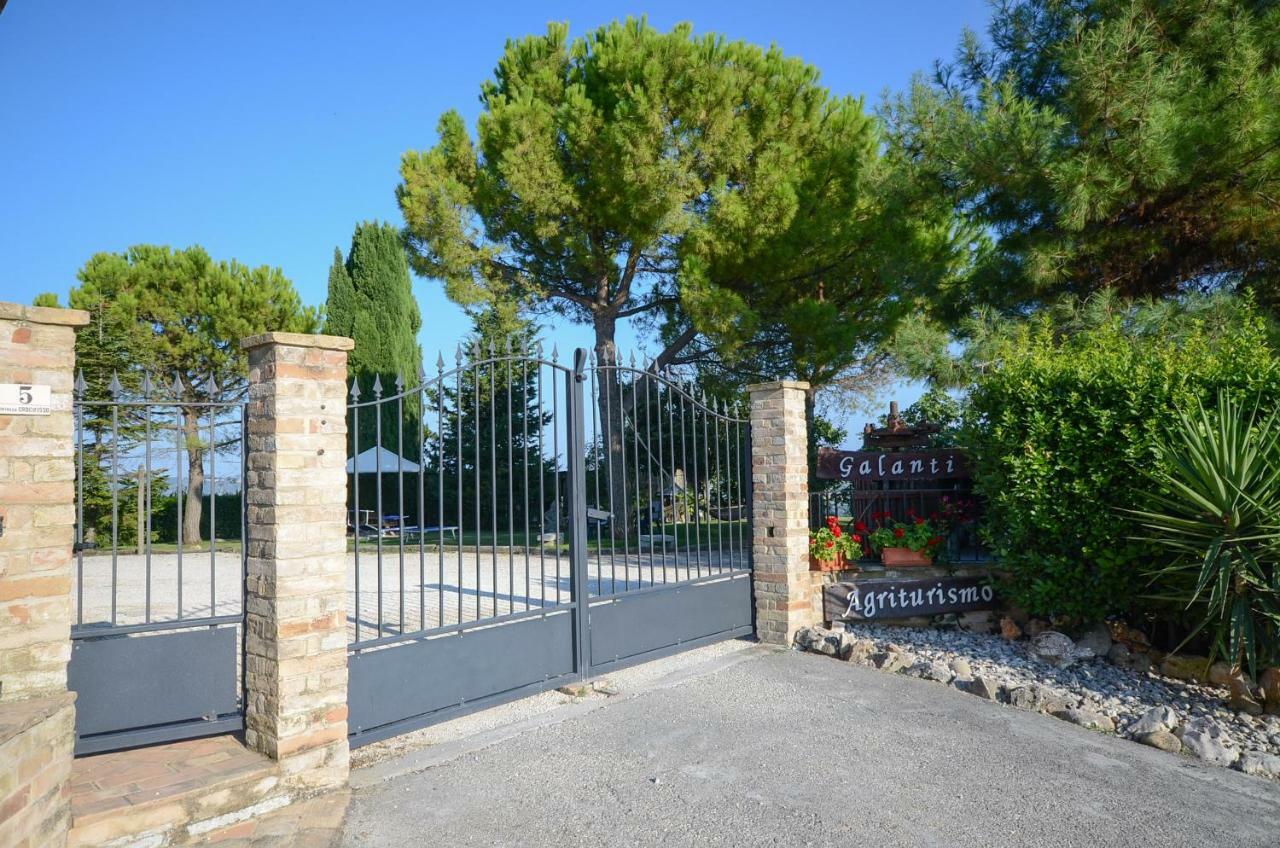 Agriturismo Galanti Cossignano Kültér fotó